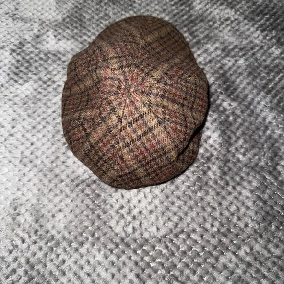 Stetson Men's Vintage Flat Hat Cap Wool Tweed Lining Dressy Stylish Unisex - Picture 5 of 9